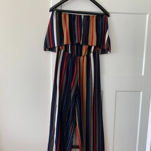 Pendulum Strapless Jumpsuit